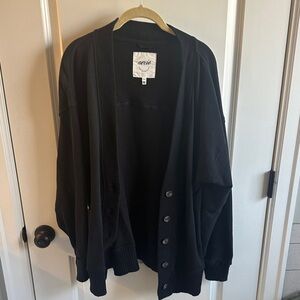 Aerie women’s Black Cardigan Sweater